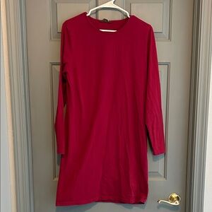 Mountain Khakis Red Long Sleeve Dress